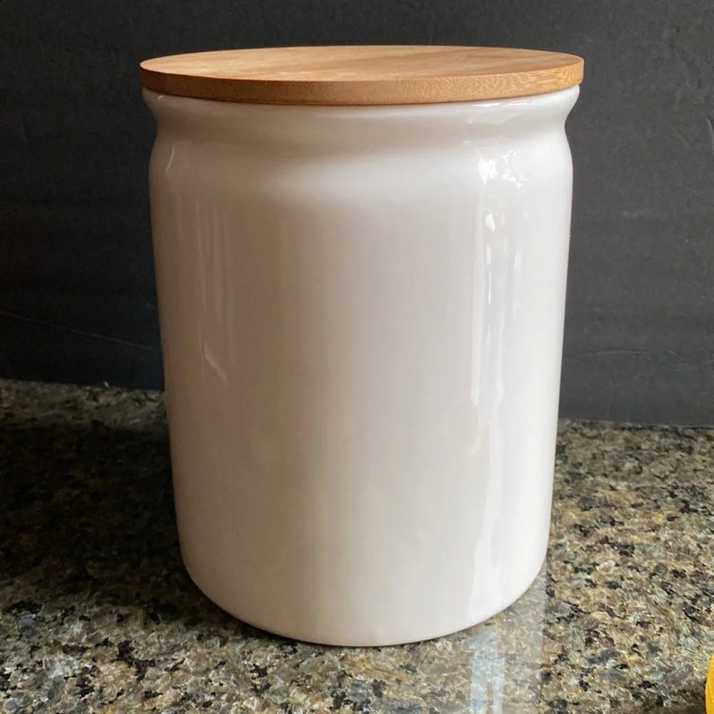 Pier 1 Imports Ceramic Canister NWT